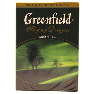 Чай зеленый Гринфилд Флаинг Драгон байховый крупнолистовой 100г